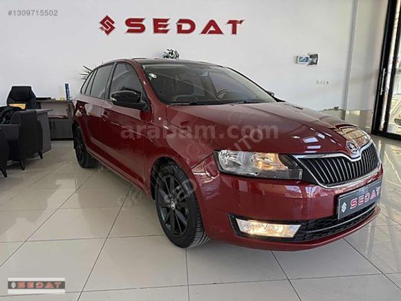 2016 SKODA RAPİD 1.4 TDI CAM TAVANLI OTOMATİK