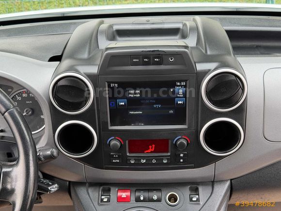 2017 PARTNER 1.6HDİ ZENİT CAM TAVANLI 165.000KM HATASIZ AYARINDA
