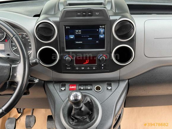 2017 PARTNER 1.6HDİ ZENİT CAM TAVANLI 165.000KM HATASIZ AYARINDA