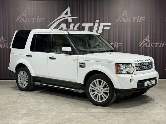 AKTİF den 2012 DISCOVERY4 3.0 SDV6 SE BEYAZ/BEJ JOYSTİCK FULL. .
