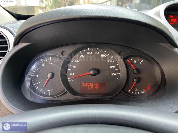 2012-RENAULT KANGOO MULTİX-1.5 DCİ-90Hp-BAKIMLI-318.000 KM