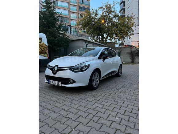 Sahibinden Renault Clio 1.5 dCi Touch 2014 Model  246.000 km Beyaz