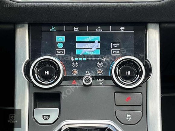 KOPARAN 2012 RANGE ROVER EVOQUE/MERİDİAN/CAM TVN/K.ISITMA SGUTMA
