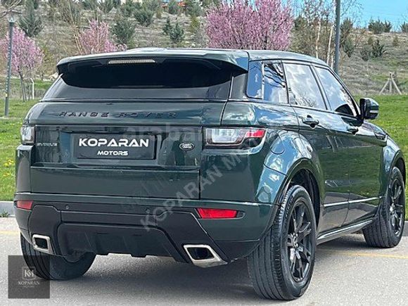 KOPARAN 2012 RANGE ROVER EVOQUE/MERİDİAN/CAM TVN/K.ISITMA SGUTMA