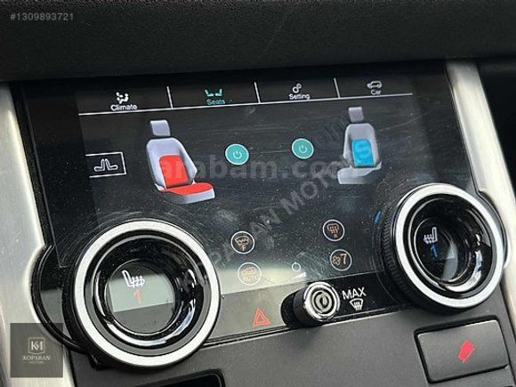 KOPARAN 2012 RANGE ROVER EVOQUE/MERİDİAN/CAM TVN/K.ISITMA SGUTMA