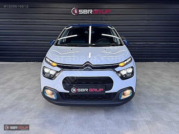 SBR GRUP CİTROEN C3 OTOMATİK ÇİFT RENK+G.GÖRÜŞ+KEYLESS+Ş.TAKİP