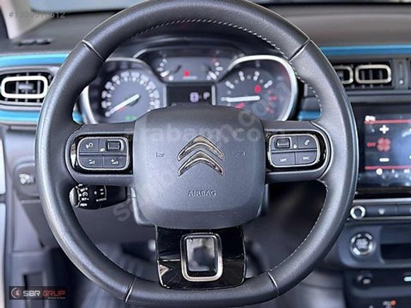 SBR GRUP CİTROEN C3 OTOMATİK ÇİFT RENK+G.GÖRÜŞ+KEYLESS+Ş.TAKİP