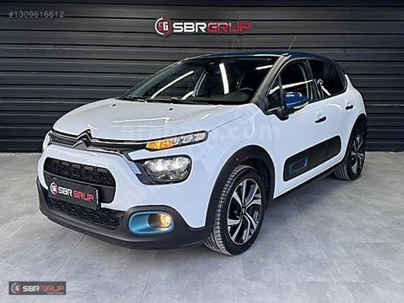 SBR GRUP CİTROEN C3 OTOMATİK ÇİFT RENK+G.GÖRÜŞ+KEYLESS+Ş.TAKİP