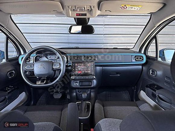 SBR GRUP CİTROEN C3 OTOMATİK ÇİFT RENK+G.GÖRÜŞ+KEYLESS+Ş.TAKİP
