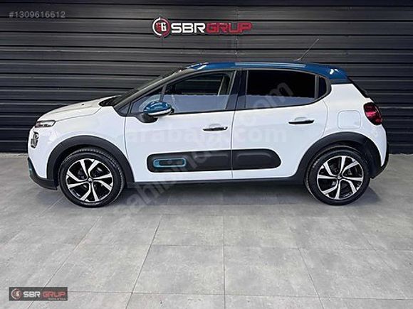 SBR GRUP CİTROEN C3 OTOMATİK ÇİFT RENK+G.GÖRÜŞ+KEYLESS+Ş.TAKİP
