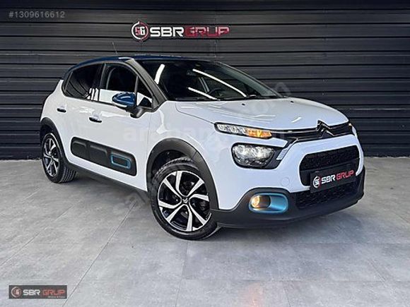 SBR GRUP CİTROEN C3 OTOMATİK ÇİFT RENK+G.GÖRÜŞ+KEYLESS+Ş.TAKİP