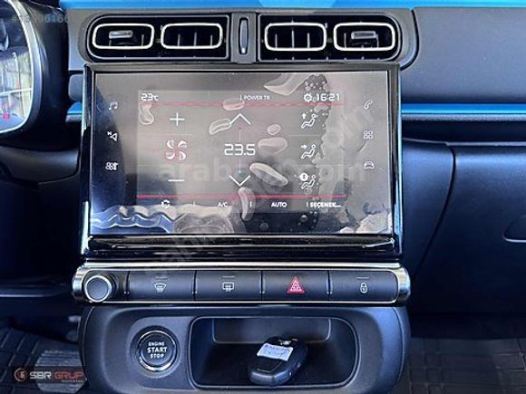 SBR GRUP CİTROEN C3 OTOMATİK ÇİFT RENK+G.GÖRÜŞ+KEYLESS+Ş.TAKİP
