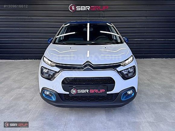 SBR GRUP CİTROEN C3 OTOMATİK ÇİFT RENK+G.GÖRÜŞ+KEYLESS+Ş.TAKİP