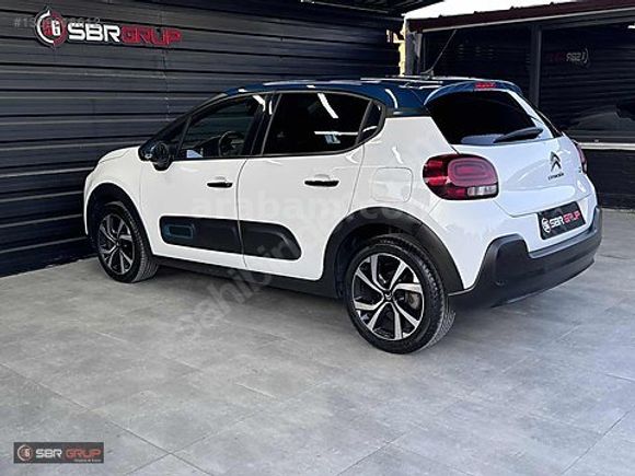 SBR GRUP CİTROEN C3 OTOMATİK ÇİFT RENK+G.GÖRÜŞ+KEYLESS+Ş.TAKİP