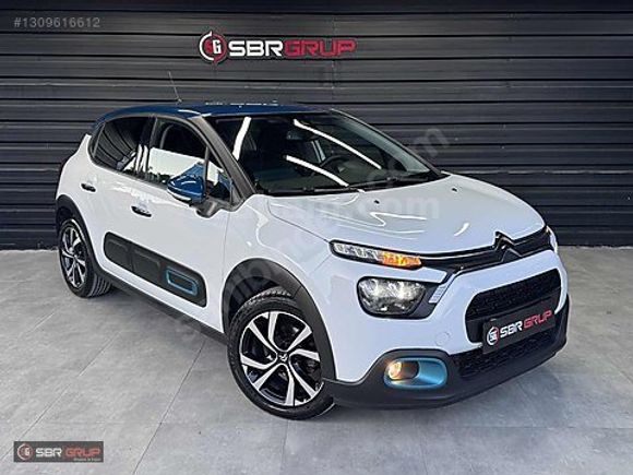 SBR GRUP CİTROEN C3 OTOMATİK ÇİFT RENK+G.GÖRÜŞ+KEYLESS+Ş.TAKİP