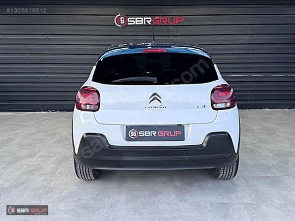 SBR GRUP CİTROEN C3 OTOMATİK ÇİFT RENK+G.GÖRÜŞ+KEYLESS+Ş.TAKİP