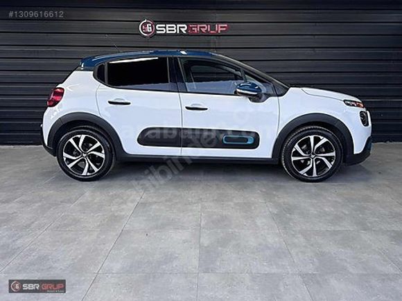 SBR GRUP CİTROEN C3 OTOMATİK ÇİFT RENK+G.GÖRÜŞ+KEYLESS+Ş.TAKİP