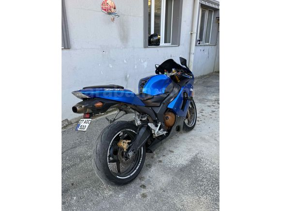 Sahibinden Kawasaki Ninja ZX 6R 2005 Model Sivas 72.000 km Mavi