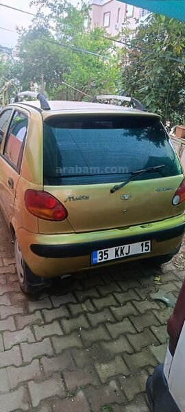 Sahibinden Daewoo Matiz 0.8 SE 1999 Model Antalya 248.000 km Altın