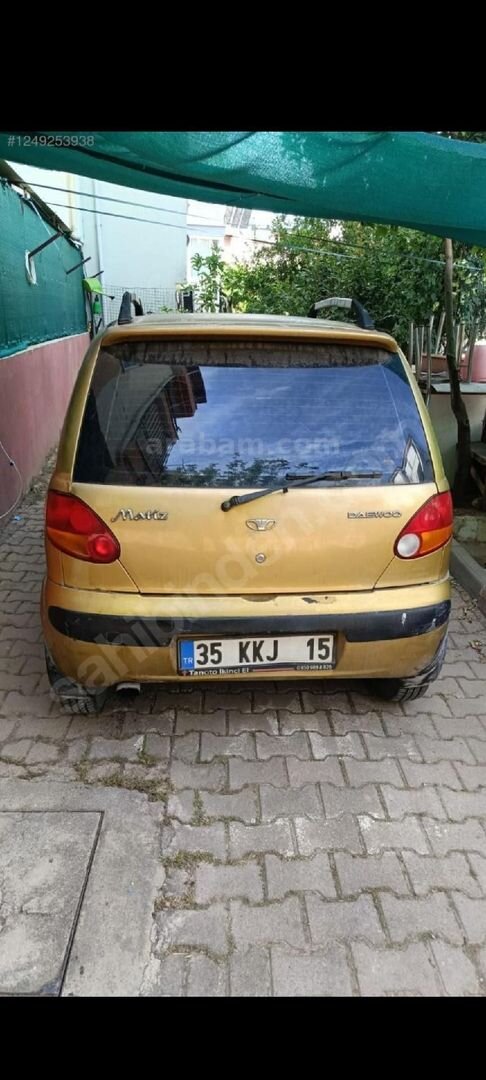 Sahibinden Daewoo Matiz 0.8 SE 1999 Model Antalya 248.000 km Altın 2