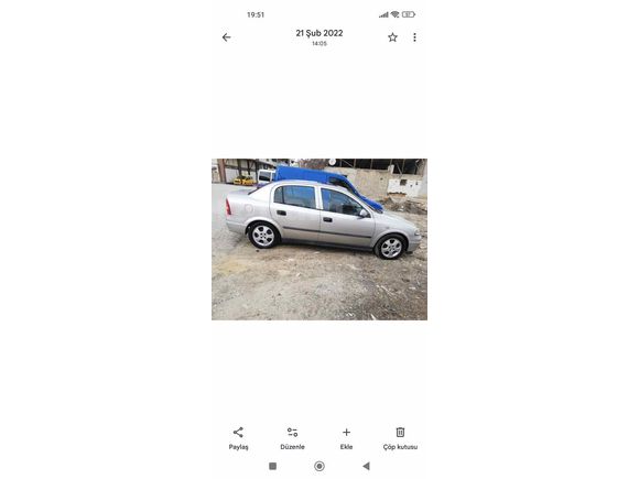 Sahibinden Opel Astra 1.6 Edition 2001 Model 