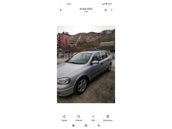 Sahibinden Opel Astra 1.6 Edition 2001 Model 