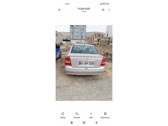 Sahibinden Opel Astra 1.6 Edition 2001 Model 
