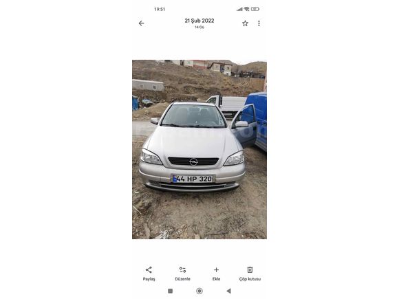 Sahibinden Opel Astra 1.6 Edition 2001 Model 