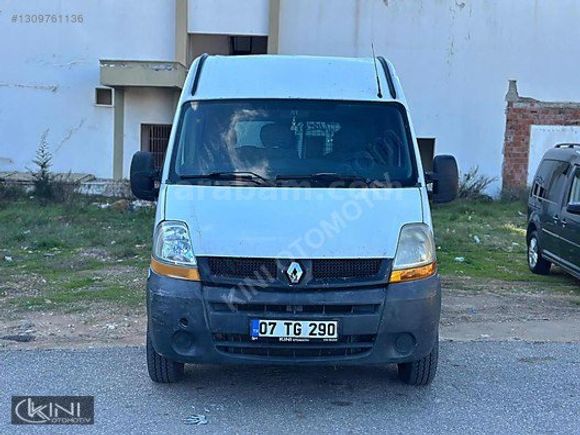 2005 Renault Master 2.5 dCi 10.8 m3 Karta 12 Taksit