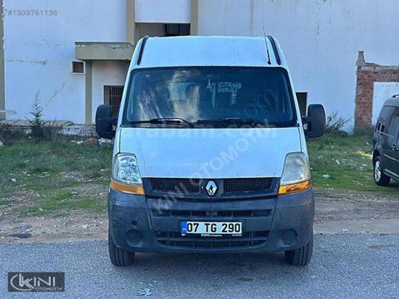 2005 Renault Master 2.5 dCi 10.8 m3 Karta 12 Taksit