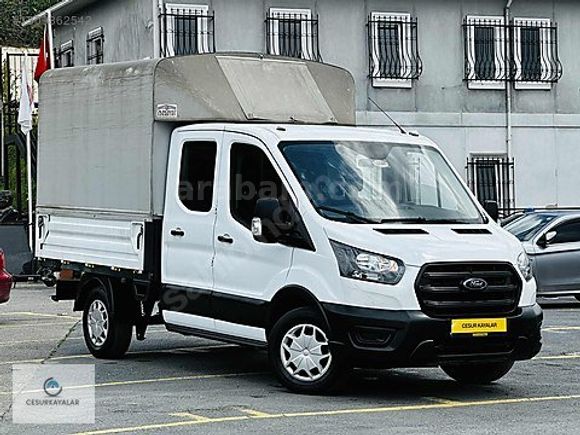 CESURDAN 2024 MODEL FORD TRANSİT 350M ÇİFT KABİN KLİMALI HATASIZ