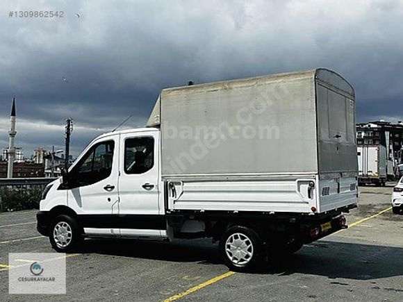 CESURDAN 2024 MODEL FORD TRANSİT 350M ÇİFT KABİN KLİMALI HATASIZ