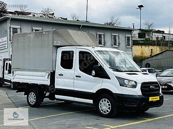 CESURDAN 2024 MODEL FORD TRANSİT 350M ÇİFT KABİN KLİMALI HATASIZ
