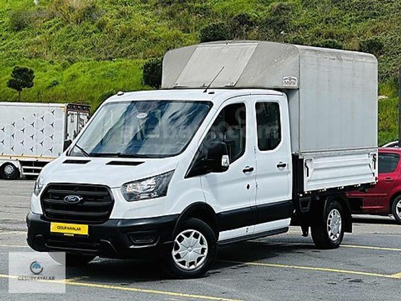 CESURDAN 2024 MODEL FORD TRANSİT 350M ÇİFT KABİN KLİMALI HATASIZ
