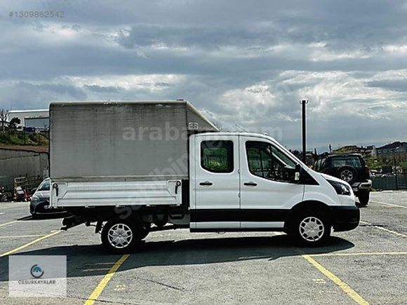 CESURDAN 2024 MODEL FORD TRANSİT 350M ÇİFT KABİN KLİMALI HATASIZ