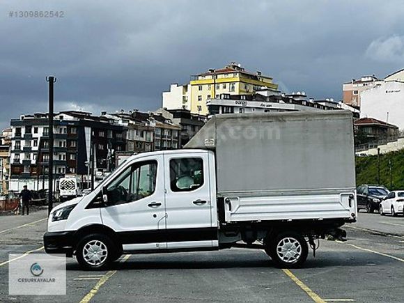 CESURDAN 2024 MODEL FORD TRANSİT 350M ÇİFT KABİN KLİMALI HATASIZ