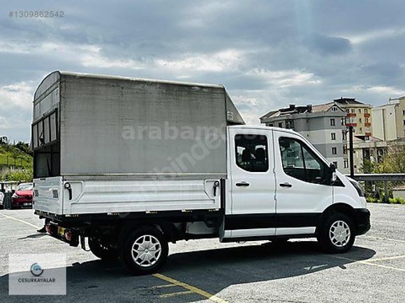 CESURDAN 2024 MODEL FORD TRANSİT 350M ÇİFT KABİN KLİMALI HATASIZ