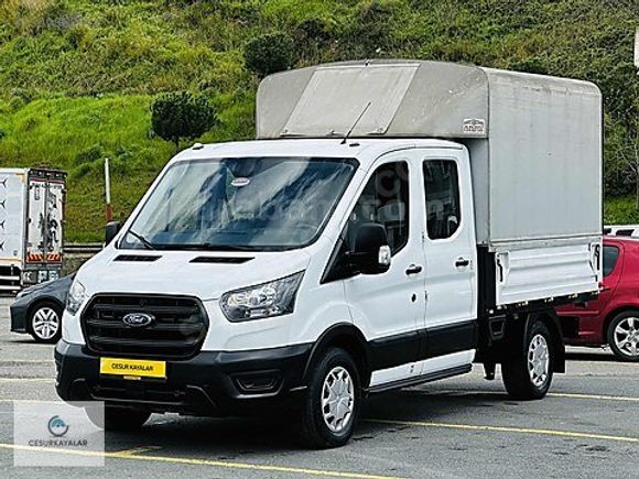 CESURDAN 2024 MODEL FORD TRANSİT 350M ÇİFT KABİN KLİMALI HATASIZ