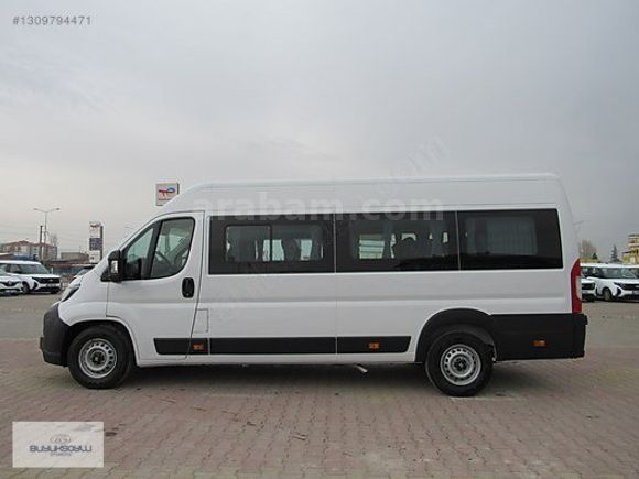 BÜYÜKSOYLU'DAN 2025 MODEL FIAT DUCATO 15+1 MİNİBÜS 140 HP AC