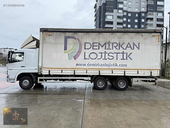 !NUR OTOMOTİV'DEN 2015 MODEL HATASIZ 2124 ATEGO KAYAR ÇATI+PERDE