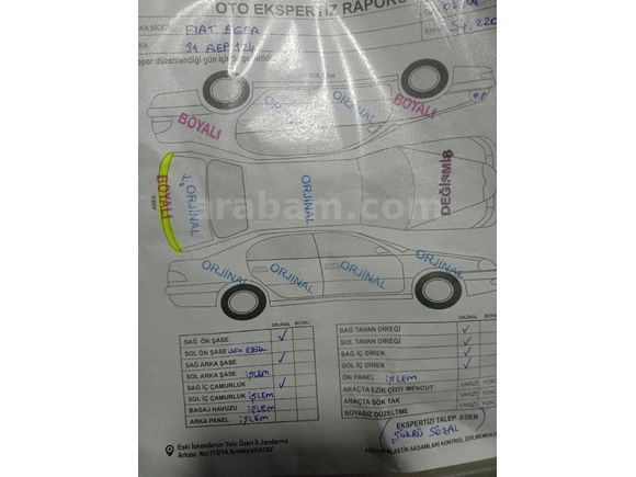 Sahibinden Fiat Egea 1.4 Fire Easy 2020 Model