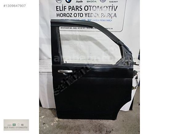VOLKWAGEN TRANSPORTER T5 SİYAH DOLU BOYALI SAĞ ÖN KAPI
