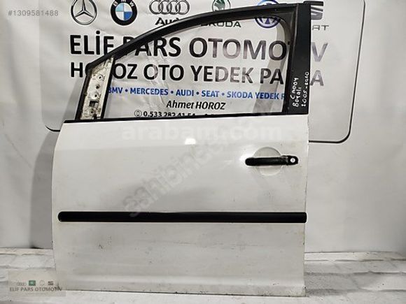 VOLKSWAGEN CADDY BEYAZ DOLU BOYALI SOL ÖN KAPI 2005-2010