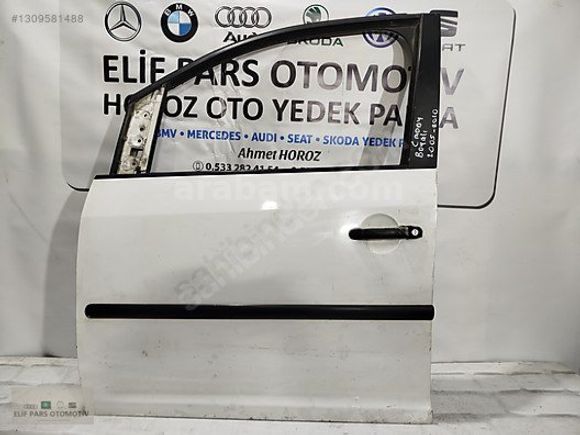 VOLKSWAGEN CADDY BEYAZ DOLU BOYALI SOL ÖN KAPI 2005-2010