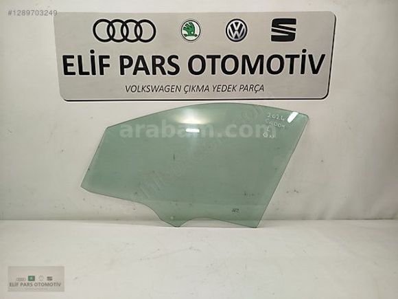 VOLKSWAGEN CADDY SOL ÖN KAPI CAMI ORJİNAL 2024