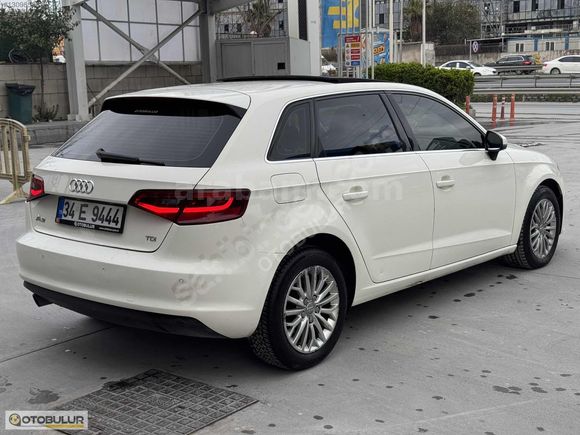 2014 AUDİ A3 1.6 TDI AMBİTİON CAM TAVAN LED XENON