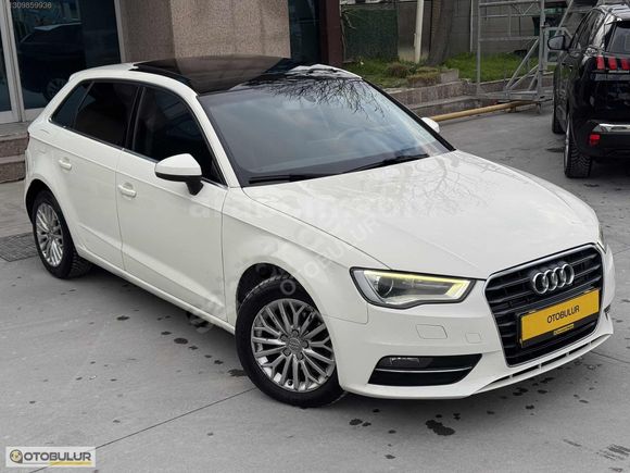 2014 AUDİ A3 1.6 TDI AMBİTİON CAM TAVAN LED XENON