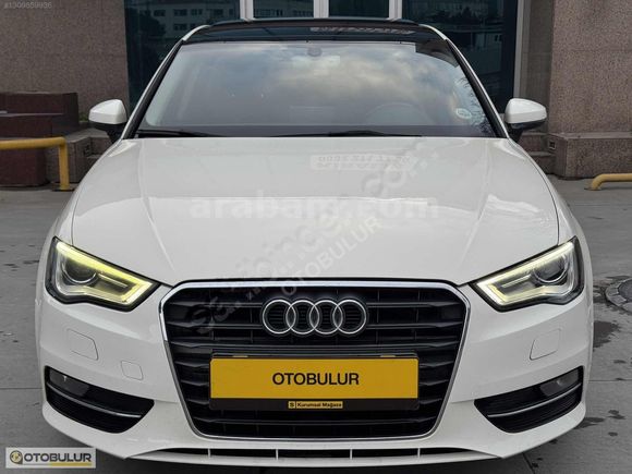 2014 AUDİ A3 1.6 TDI AMBİTİON CAM TAVAN LED XENON