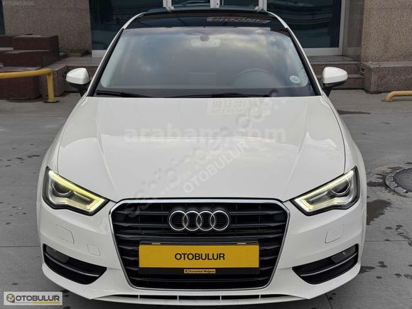 2014 AUDİ A3 1.6 TDI AMBİTİON CAM TAVAN LED XENON