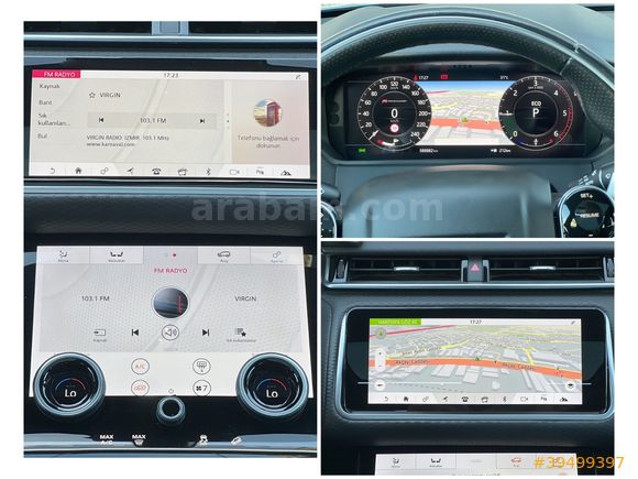 2020/RANGE ROVER/VELAR/R-DYNAMİC S/NAV/ISITMA/SOĞUTMA/HAFIZA/